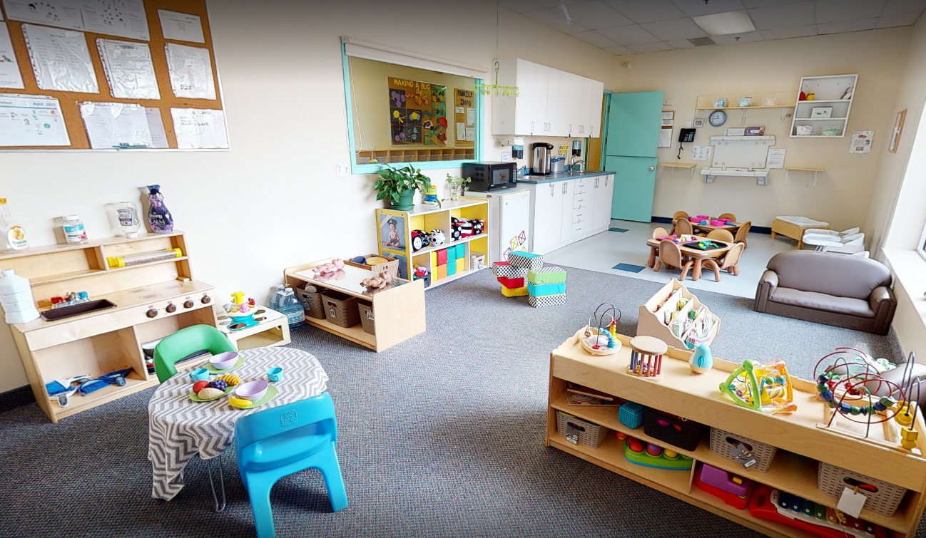 Interactive learning station at BrightPath Sandalwood Centre, featuring hands-on educational toys and activities for skill development.